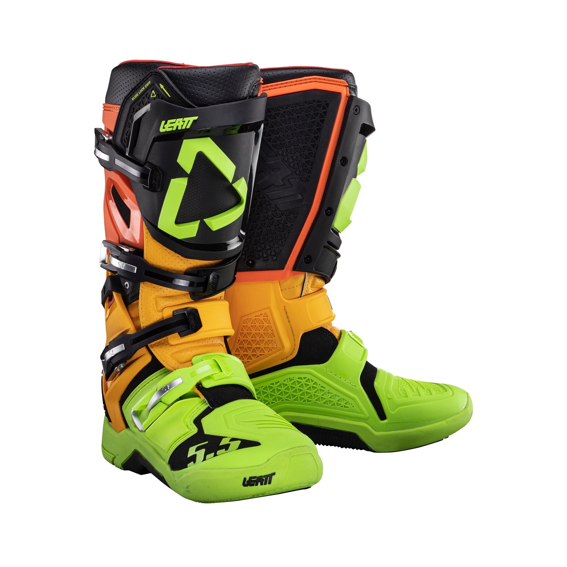 

Мотоботы Leatt 5.5 FlexLock Boot, Citrus, 13, 2024 (3024050106), Зеленый, 5.5 Flexlock Boot
