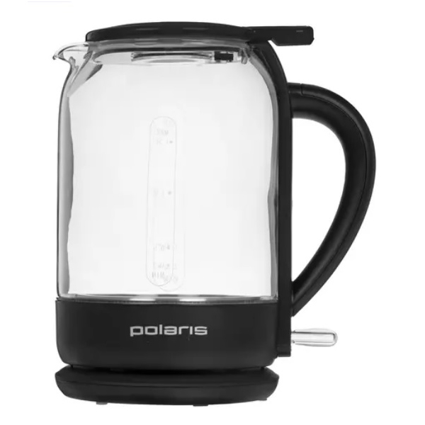 Чайник электрический Polaris PWK1759CGL 1.5 л черный чайник электрический maunfeld mgk1710gs стекло прозрачное