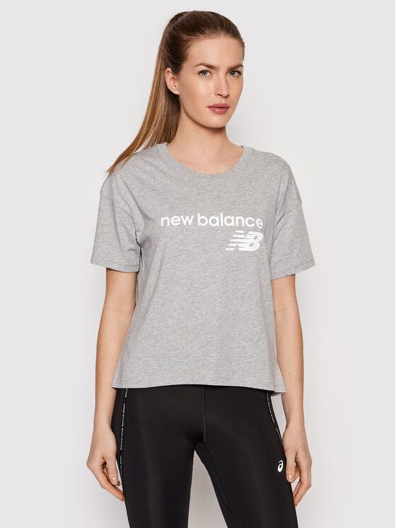 

Футболка женская New Balance 0000300453001 серая S (доставка из-за рубежа), Серый, 0000300453001