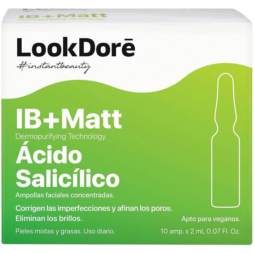 Сыворотка для проблемной кожи LOOKDORE IBMatt Ampoule Anti-imperfections Salicylic 10х2мл 2141₽