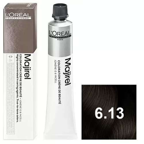 Краска для волос L'Oreal Professionnel Majirel Cool Inforced 6.13, 50 мл шампунь с технологией omniplex blossom glow 20019 250 мл