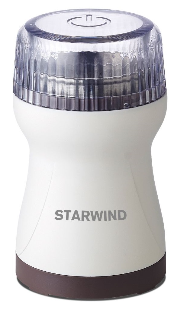 Кофемолка Starwind SGP4422 White Brown кофемолка maxwell mw 1703 white