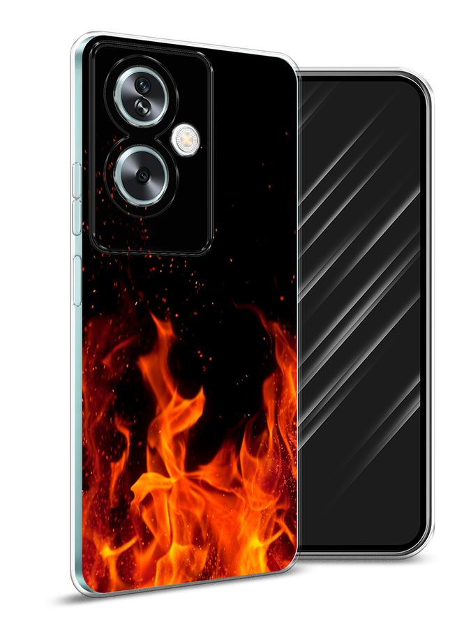 

Чехол Awog на Oppo A79 5G "Все в огне", Оранжевый;черный, 2515650-1
