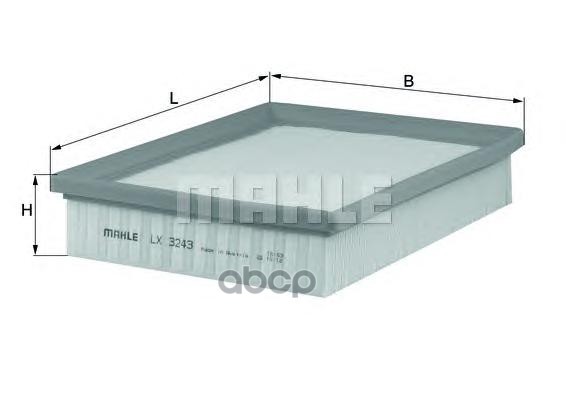 

Фильтр воздушный KNECHT LX3243