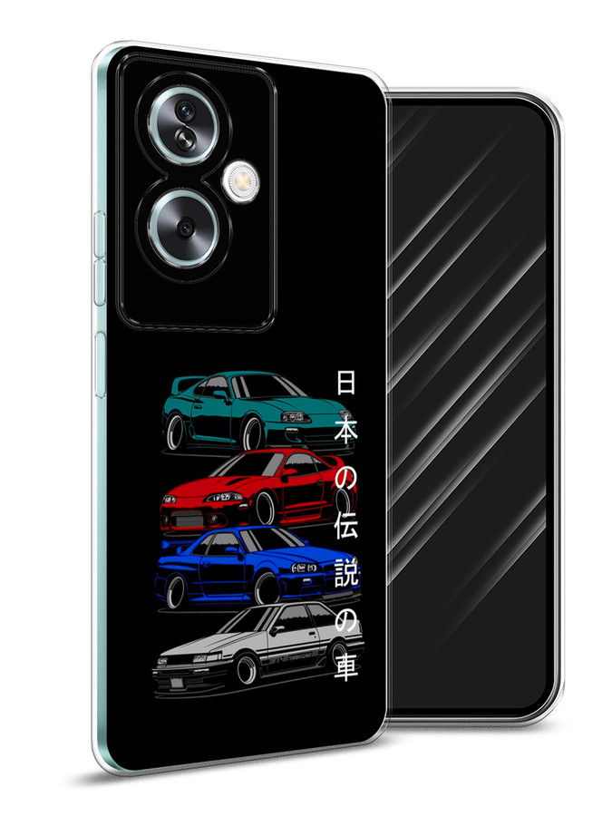 

Чехол Awog на Oppo A79 5G "JDM Legend cars", Зеленый;красный;синий, 2515650-1