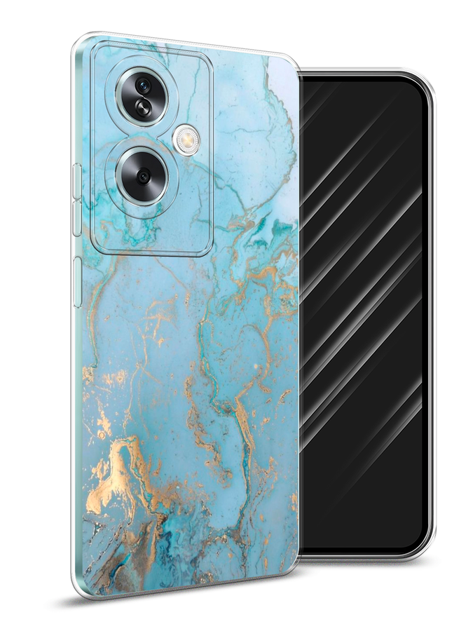 

Чехол Awog на Oppo A79 5G "Голубой мрамор рисунок", 2515650-1