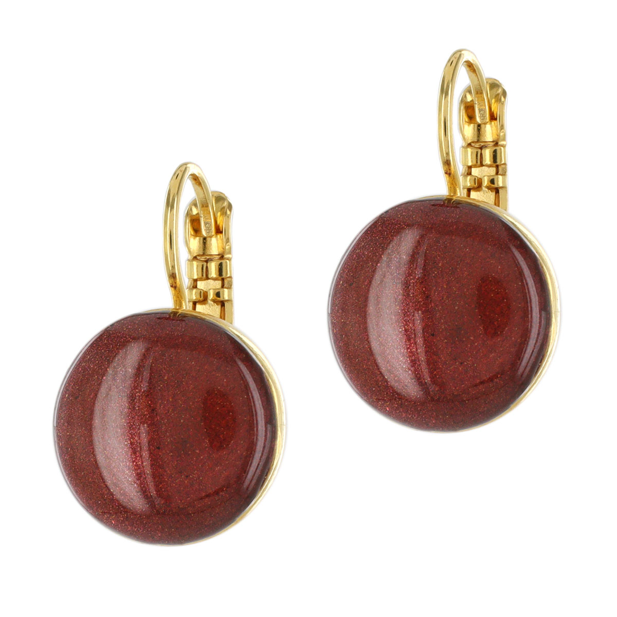 

Серьги из бижутерного сплава TARATATA TT-W23-03718-208, смола, TT-W23-03718-208
