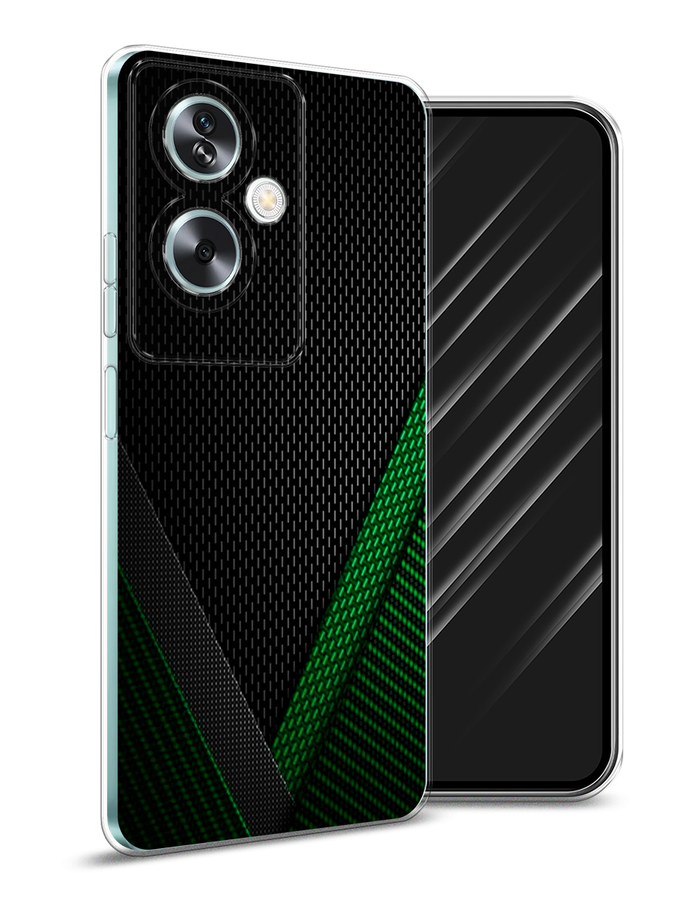 

Чехол Awog на Oppo A79 5G "Зеленый карбон", Черный;зеленый, 2515650-1