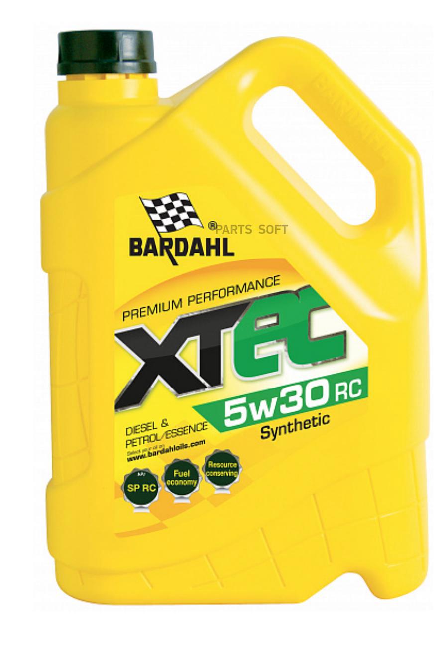 

Моторное масло BARDAHL XTEC API SN RCILSAC GF-5 синтетическое 5W30 5л
