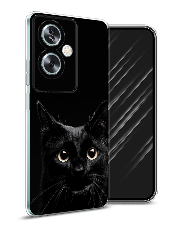 

Чехол Awog на Oppo A79 5G "Добрый кот", Черный, 2515650-1