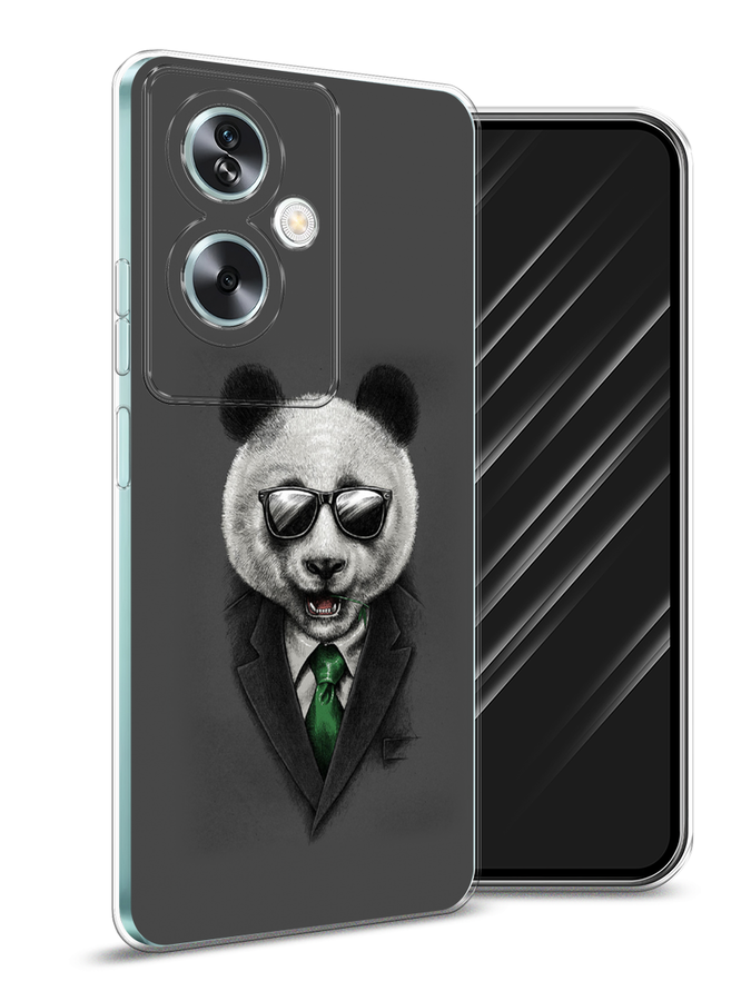

Чехол Awog на Oppo A79 5G "Деловая панда", Серый;зеленый, 2515650-1