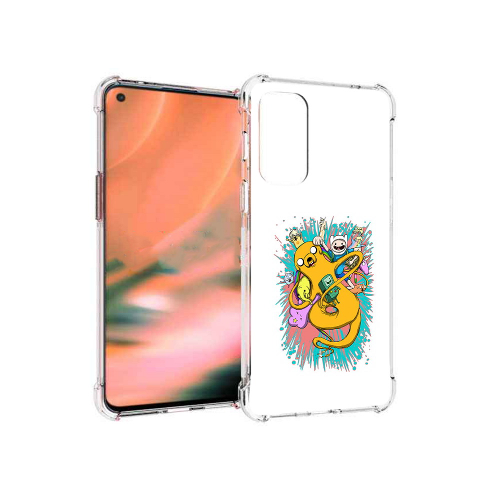 

Чехол MyPads Tocco для OnePlus Nord 2 5G время приключений рисунок (PT161451.125.276), Прозрачный, Tocco