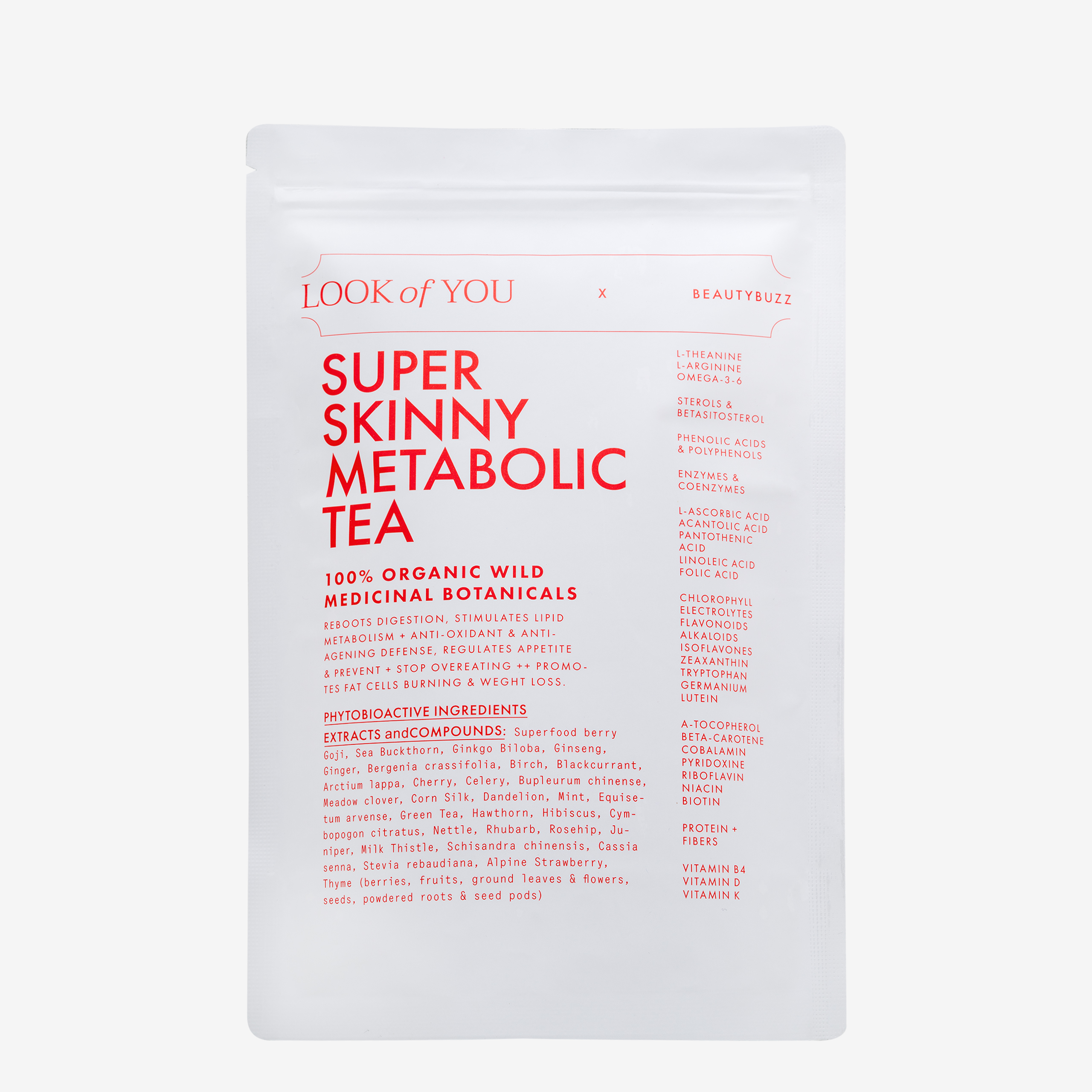 

Чай BeautyBuzz Метаболический 1 уп 175г, Metabolic