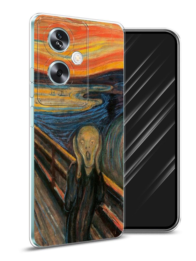 

Чехол Awog на Oppo A79 5G "Крик", Оранжевый;синий;серый, 2515650-1