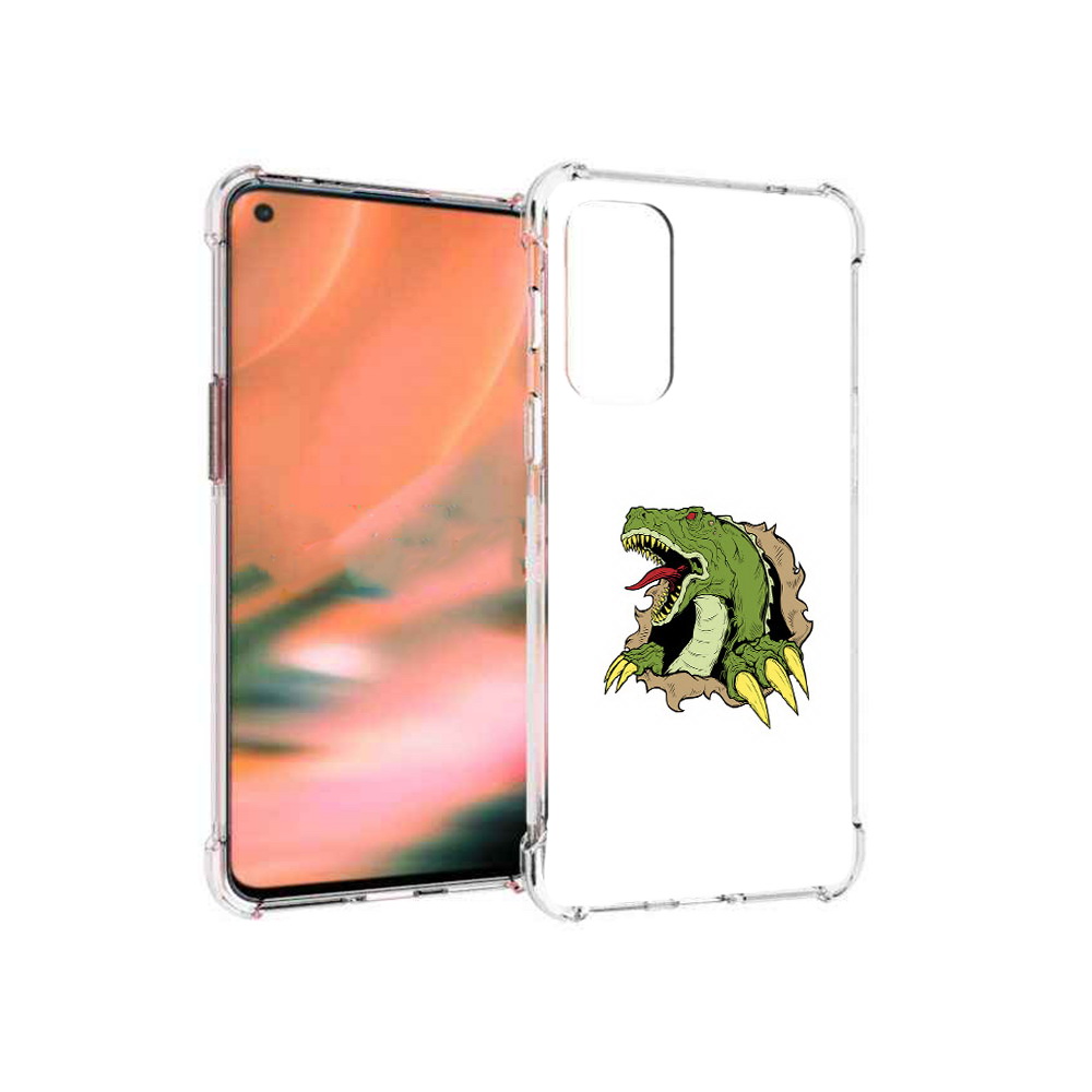 

Чехол MyPads Tocco для OnePlus Nord 2 5G годзила (PT161451.125.290), Прозрачный, Tocco