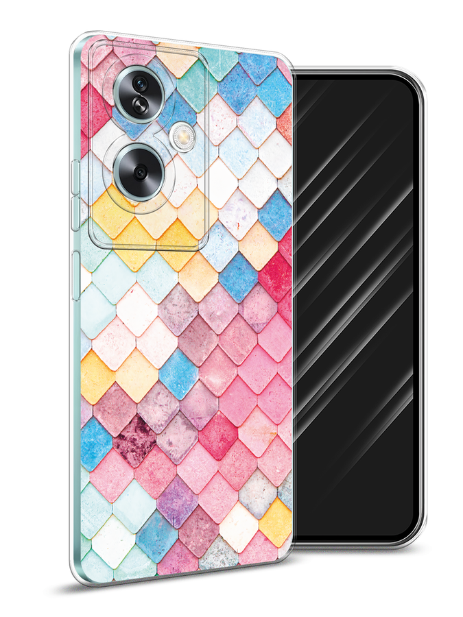 

Чехол Awog на Oppo A79 5G "Нежные ромбики", Красный, 2515650-1