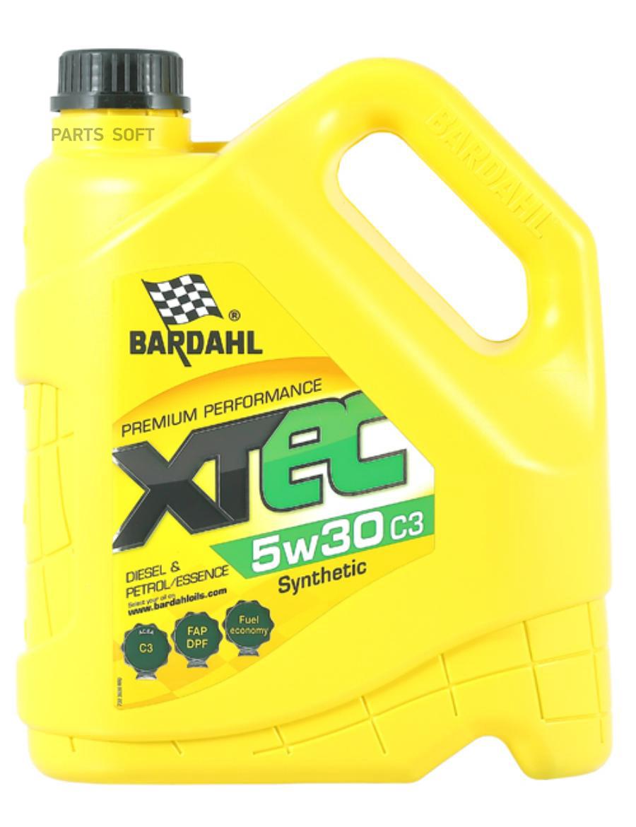 

Моторное масло BARDAHL XTEC синтетическое 5w30 4л