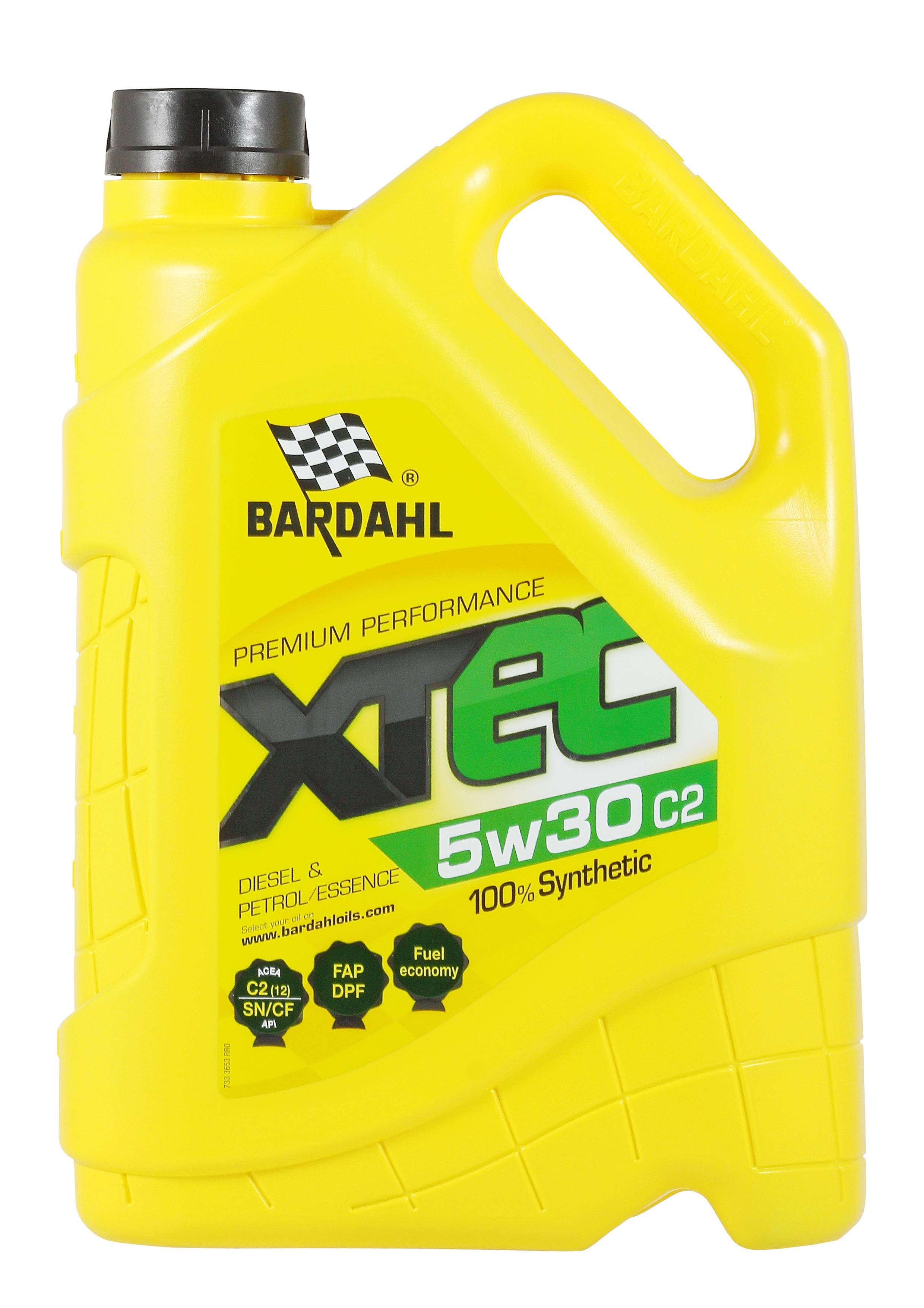 

Моторное масло BARDAHL XTEC синтетическое 5w30 5л
