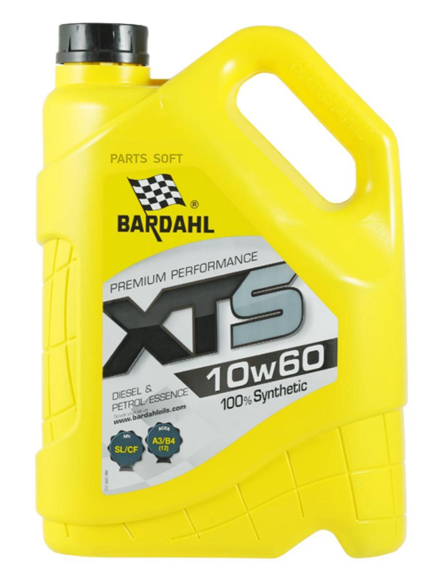 

BARDAHL Масло моторное Bardahl XTS 10W-60 синтетическое 5 л 36253 BARDAHL 36253