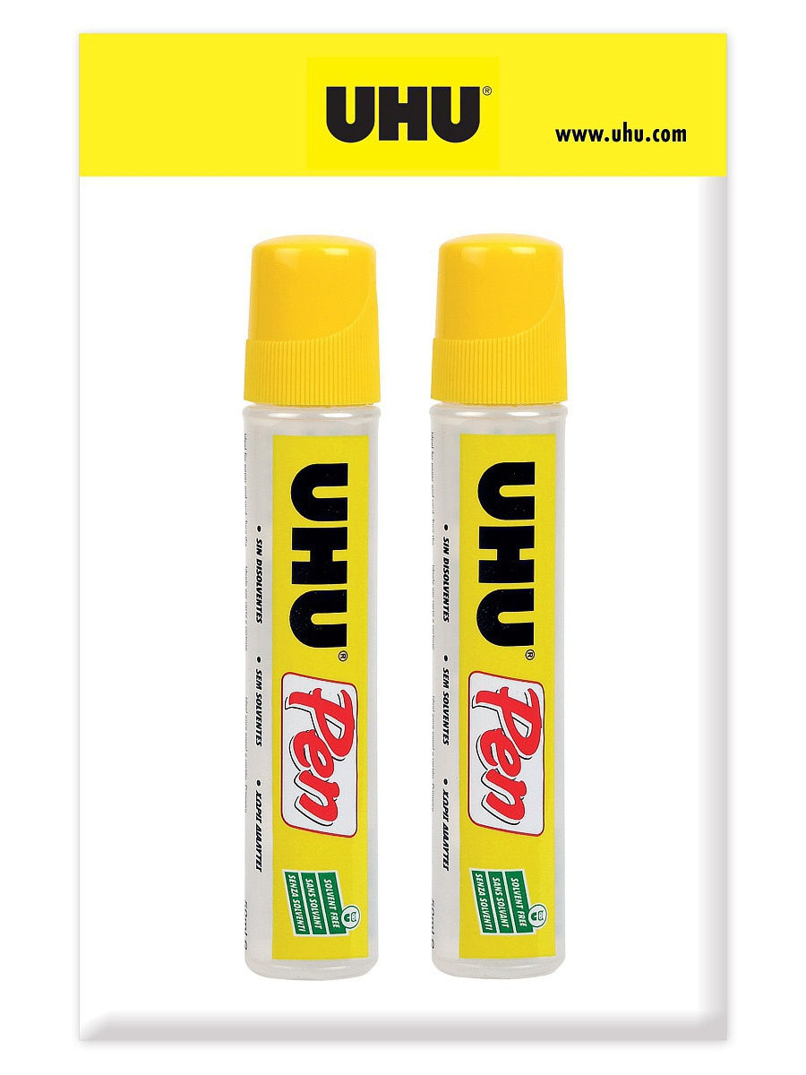 

Клей канцелярский для бумаги UHU Pen, 50мл (2шт), PEN