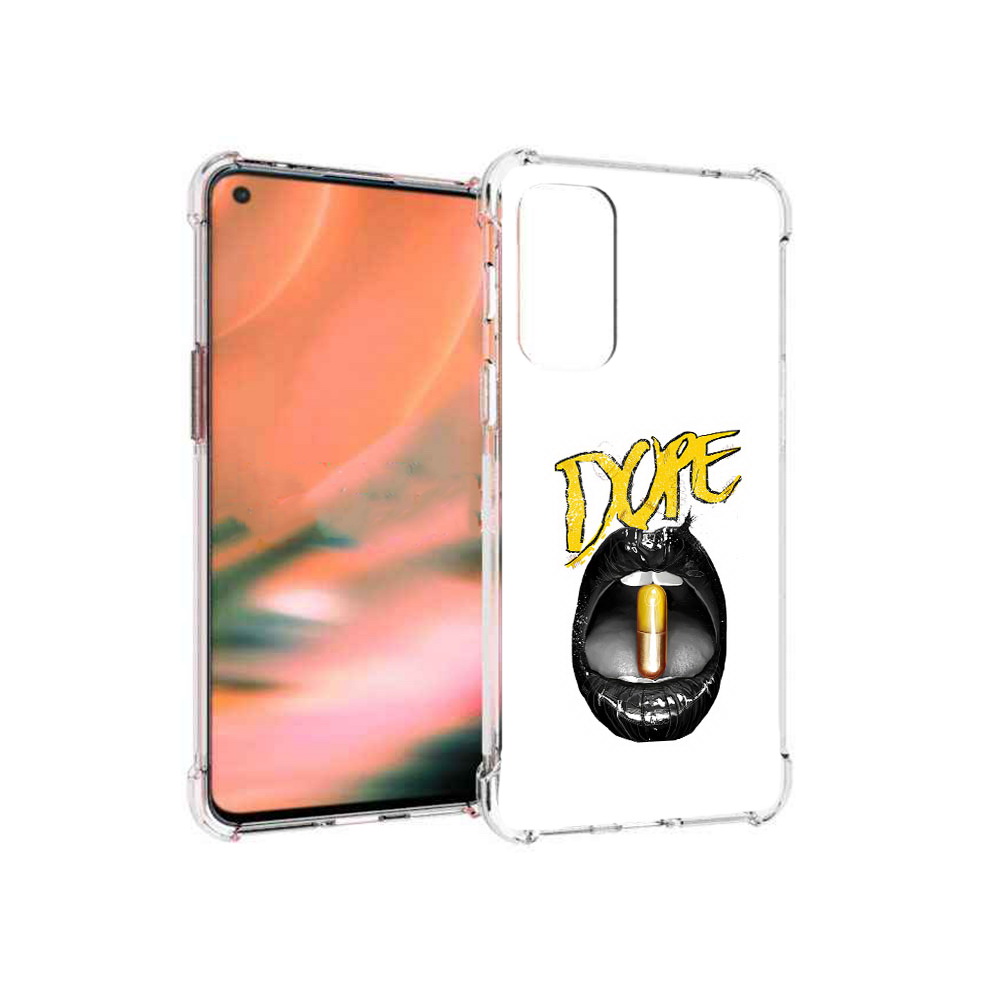 Чехол MyPads Tocco для OnePlus Nord 2 5G губы (PT161451.125.303)