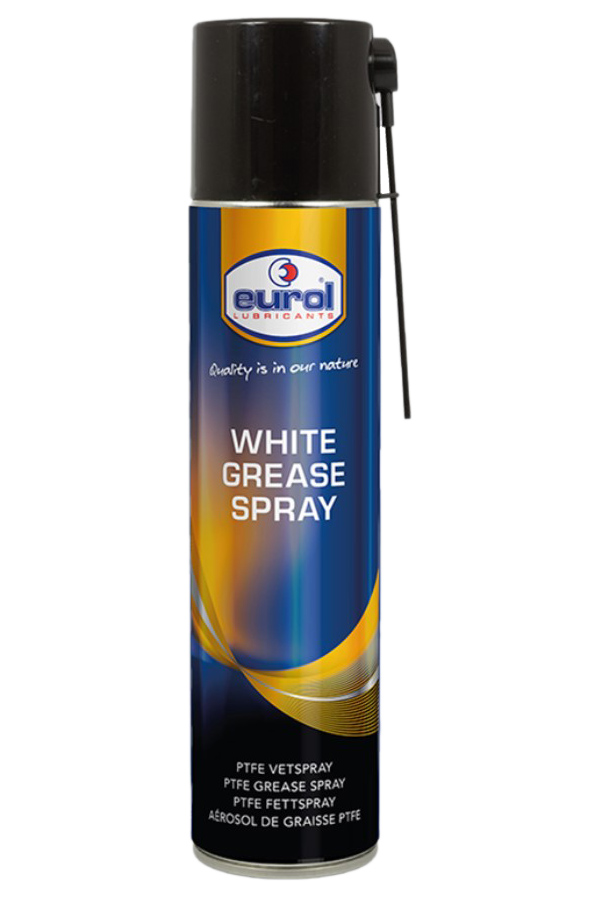 EUROL E701420400ML Смазка EUROL White Grease Spray with PTFE 400 ml 1шт