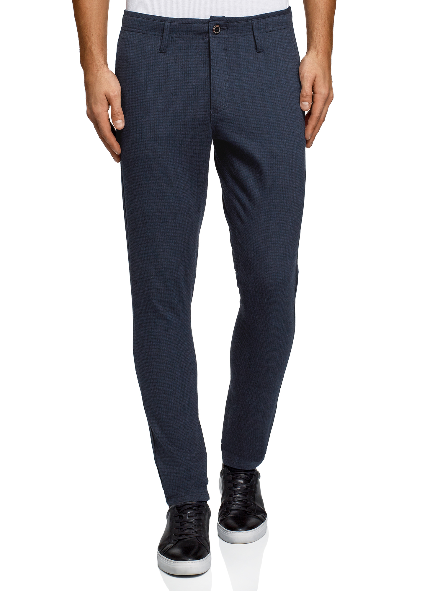 

Брюки мужские oodji 2L150151M-1 синие 40 EU, 2L150151M-1