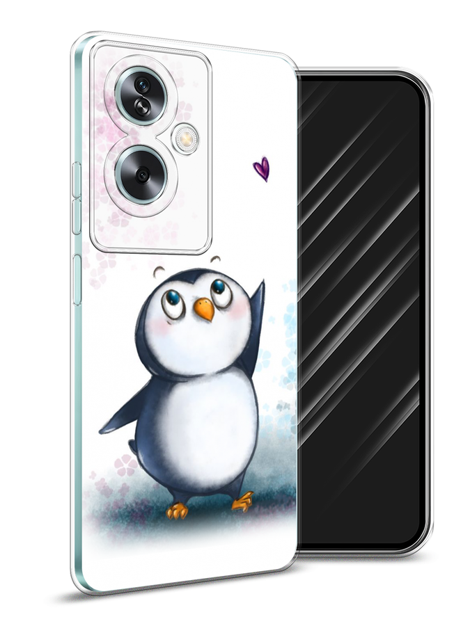 

Чехол Awog на Oppo A79 5G "Пингвин и сердечко", 2515650-1