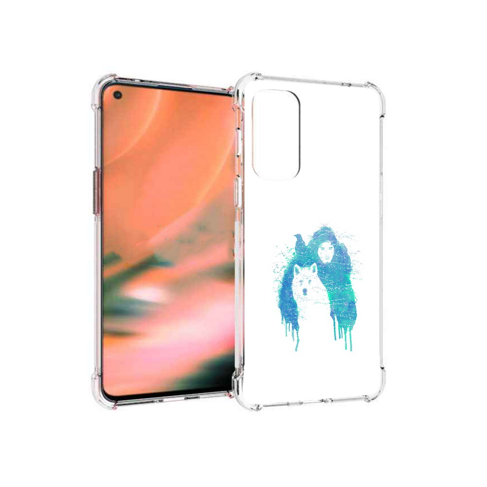 

Чехол MyPads Tocco для OnePlus Nord 2 5G джон сноу (PT161451.125.323), Прозрачный, Tocco