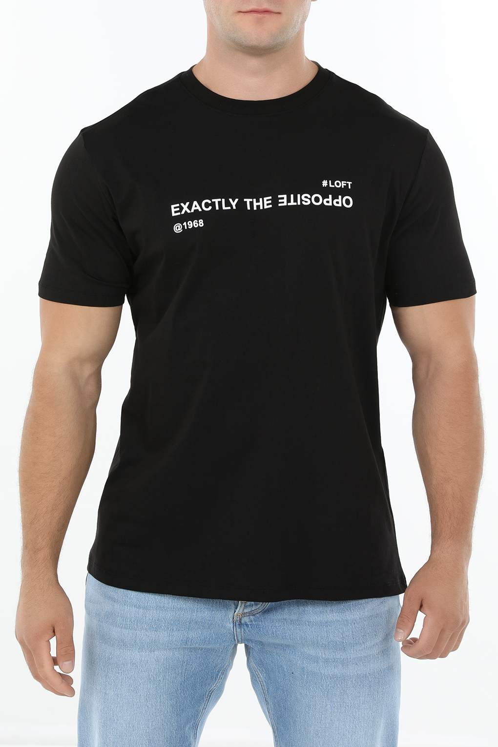 

Футболка мужская Loft LF2035470 черная XL, Черный, LF2035470