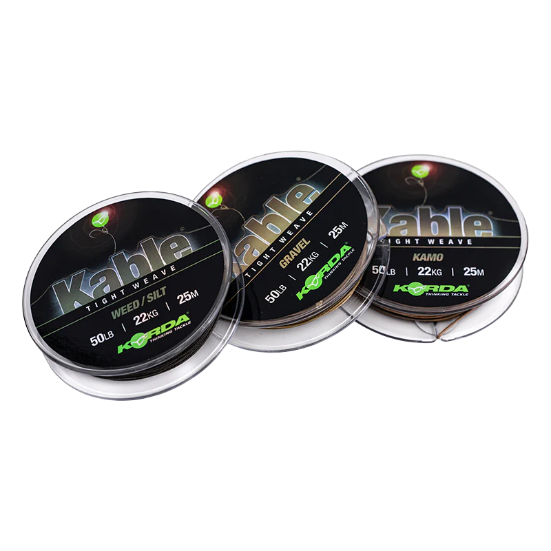 Лидкор KORDA Kable Tight Weave 25м Weed 3120₽