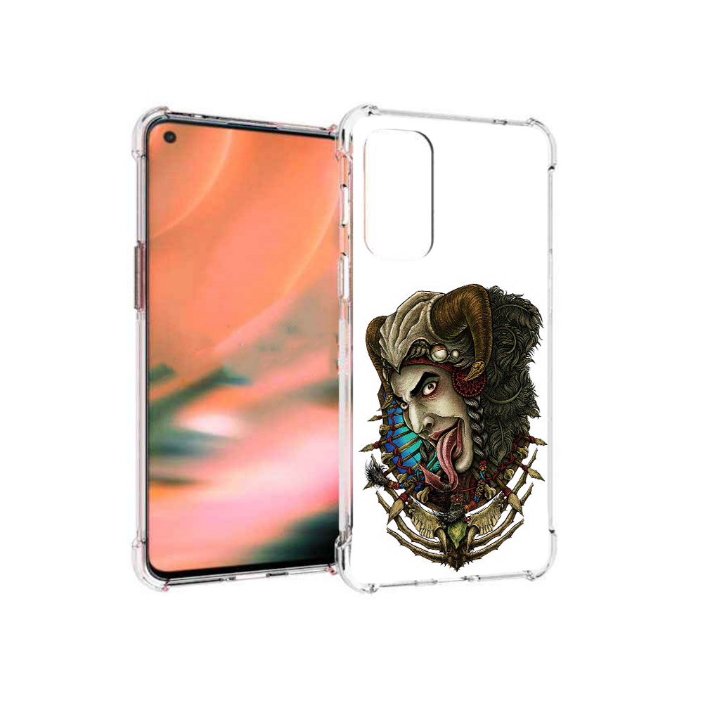

Чехол MyPads Tocco для OnePlus Nord 2 5G длинный язык (PT161451.125.330), Прозрачный, Tocco