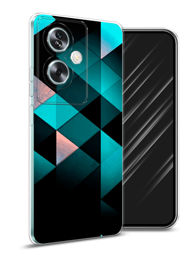 

Чехол Awog на Oppo A79 5G "Геометрия 16", Бирюзовый;черный, 2515650-1