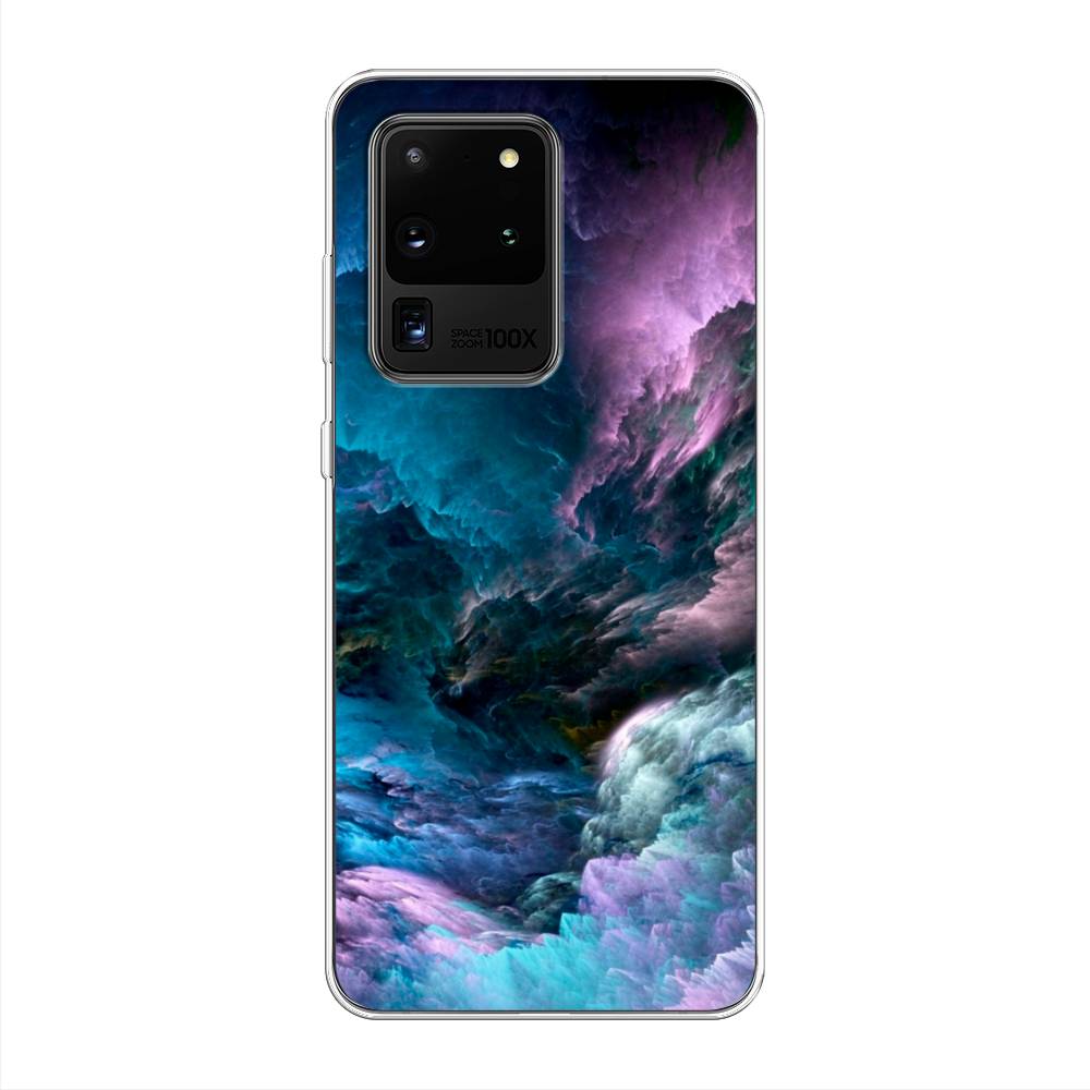 

Чехол на Samsung Galaxy S20 Ultra "Загадочное небо", Синий;фиолетовый, 29450-2