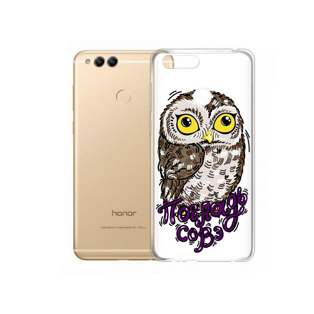 

Чехол MyPads Tocco для Huawei 7X Погладь Совэ (PT94112.65.136), Прозрачный, Tocco