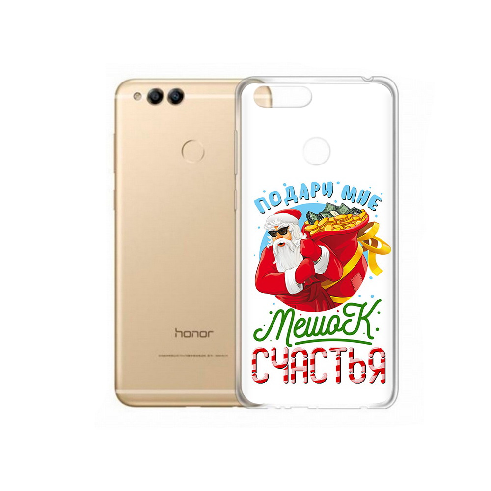 

Чехол MyPads Tocco для Huawei 7X Подарите мне мешок денег (PT94112.65.138), Прозрачный, Tocco