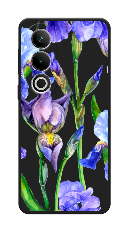

Чехол Awog на OnePlus Ace 3V "Синие ирисы", Фиолетовый;голубой;зеленый, 154852-1