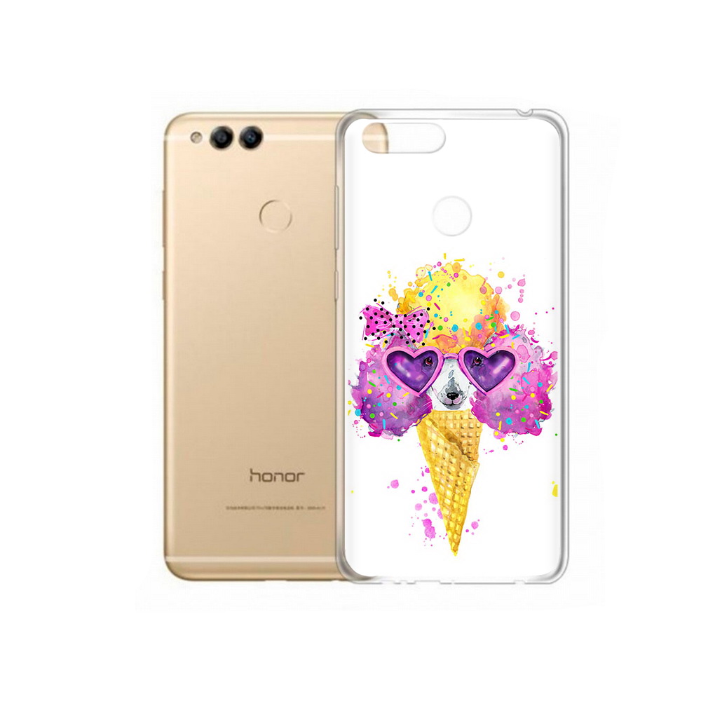 Чехол MyPads Tocco для Huawei 7X Рожок (PT94112.65.146)