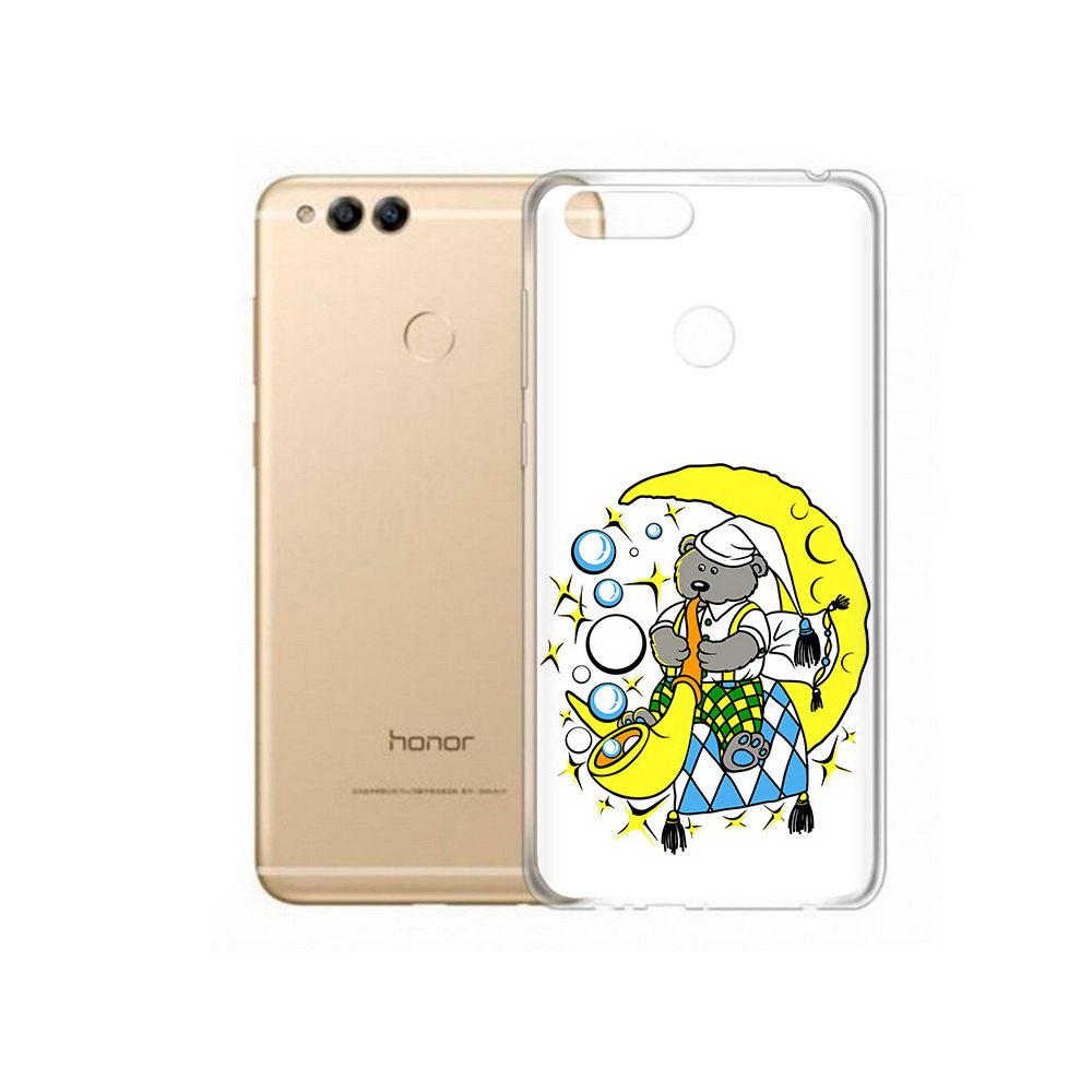 

Чехол MyPads Tocco для Huawei 7X Сырная луна (PT94112.65.167), Прозрачный, Tocco
