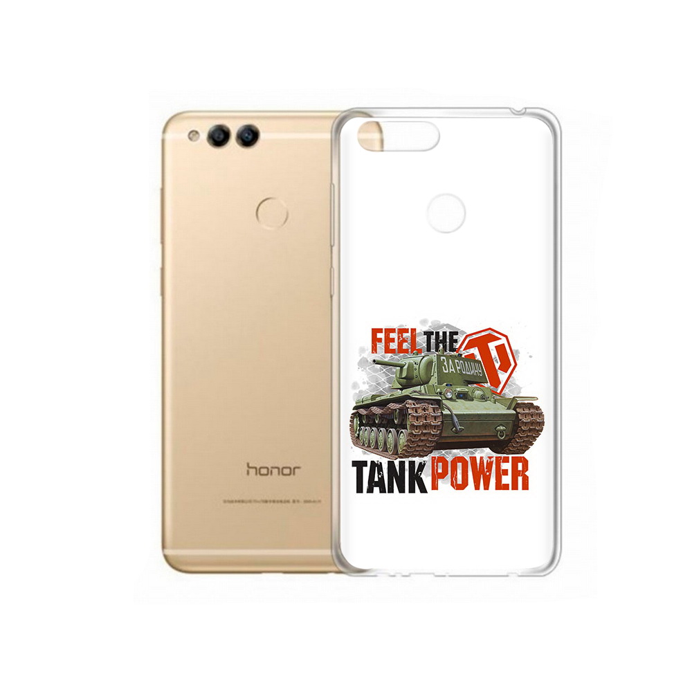 

Чехол MyPads Tocco для Huawei 7X Танк (PT94112.65.169), Прозрачный, Tocco