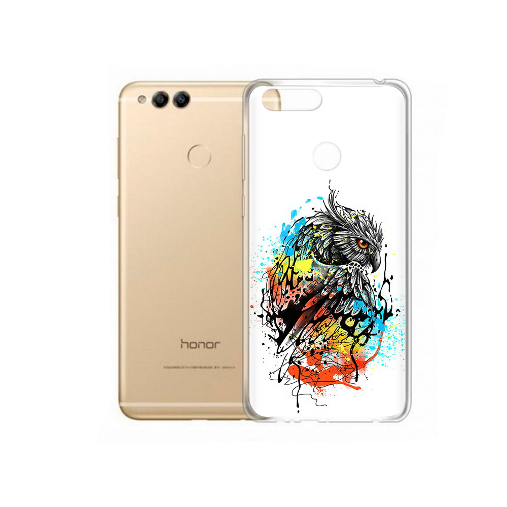 Чехол MyPads Tocco для Huawei 7X Творческая сова (PT94112.65.170)