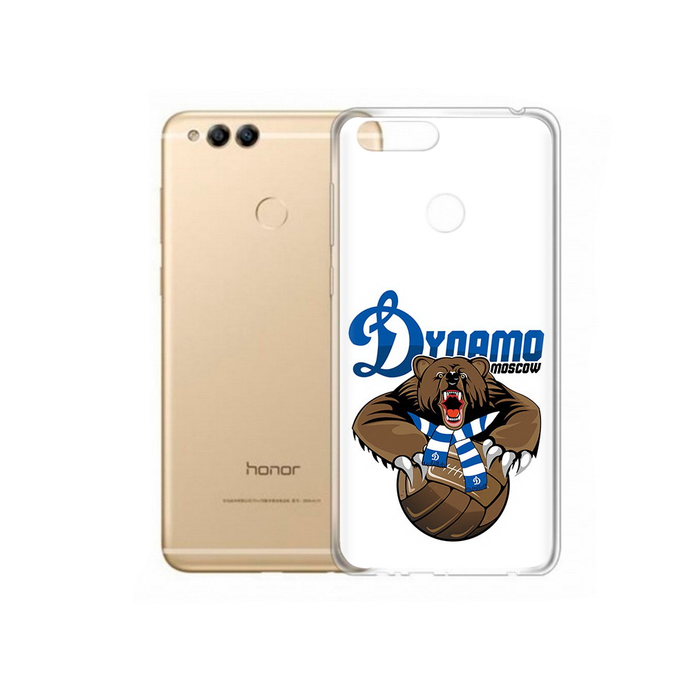 

Чехол MyPads Tocco для Huawei 7X ФК Динамо медведь (PT94112.65.175), Прозрачный, Tocco