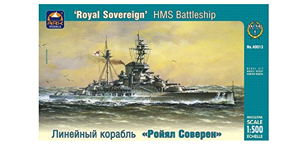 

Английский линкор «Ройял Соверен» 40013 ARK-models 1/500