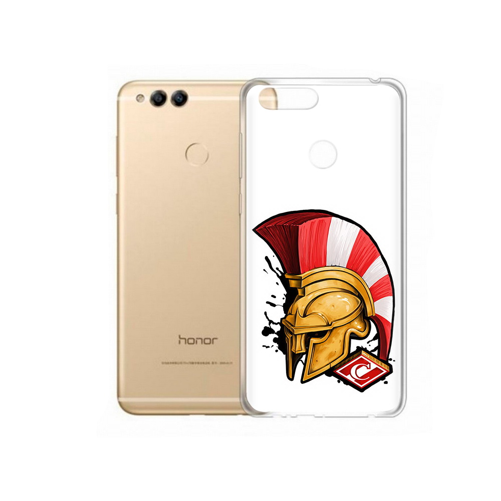 

Чехол MyPads Tocco для Huawei 7X ФК спартак шлем (PT94112.65.185), Прозрачный, Tocco