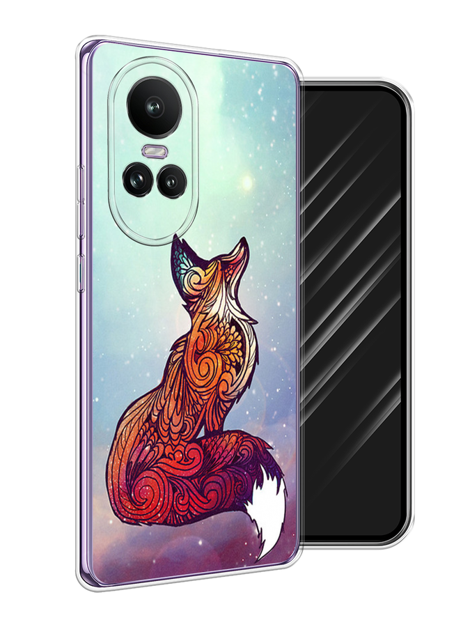 

Чехол Awog на Oppo Reno 10 Global "Лиса 1", Голубой;фиолетовый, 2514850-1