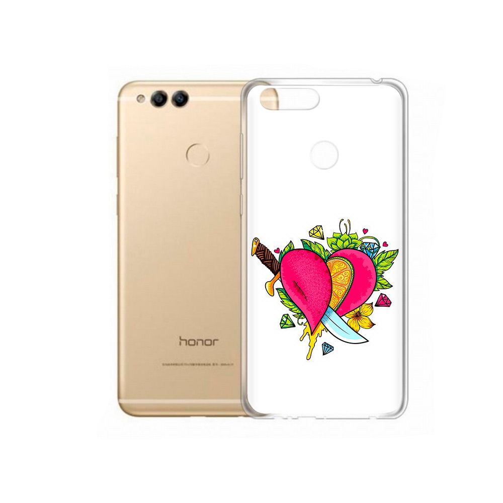 

Чехол MyPads Tocco для Huawei 7X Фруктовое сердце (PT94112.65.188), Прозрачный, Tocco