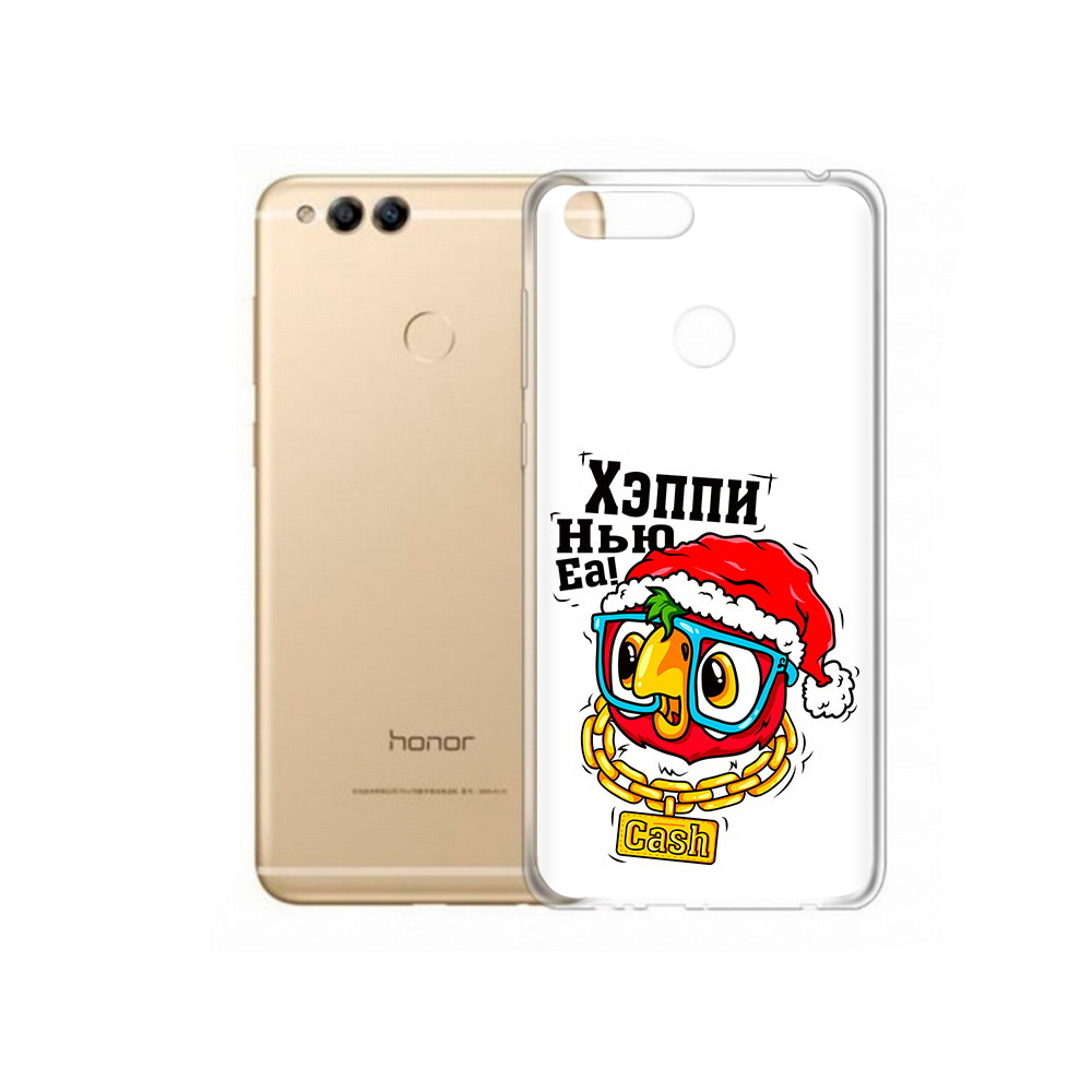 

Чехол MyPads Tocco для Huawei 7X Хэппи нью еа (PT94112.65.196), Прозрачный, Tocco