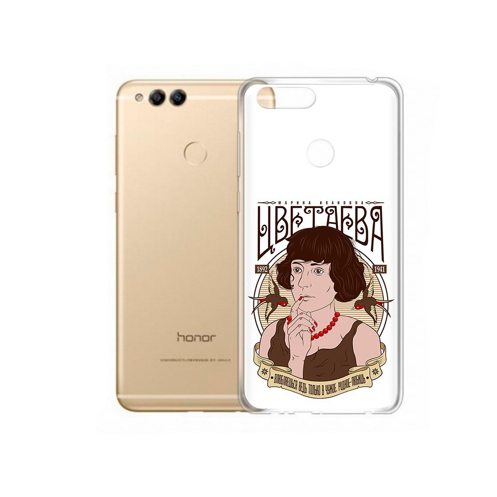 

Чехол MyPads Tocco для Huawei 7X Цветаева (PT94112.65.197), Прозрачный, Tocco