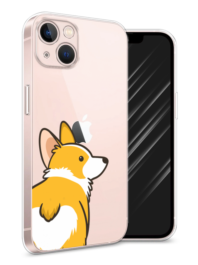 

Чехол Awog на Apple iPhone 13 / Айфон 13 "Корги следуй за мной", Разноцветный, 14250-2