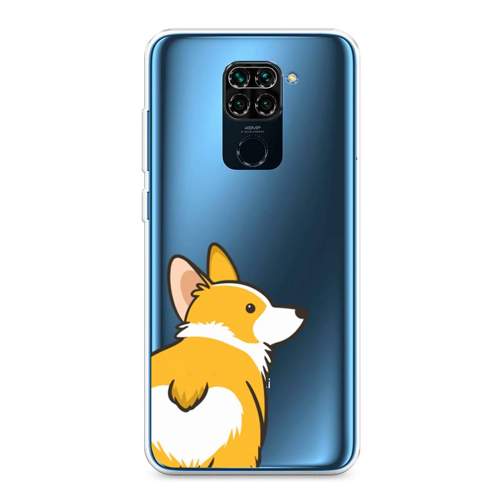 

Чехол Awog на Xiaomi Redmi Note 9 "Корги следуй за мной", Разноцветный, 38150-2